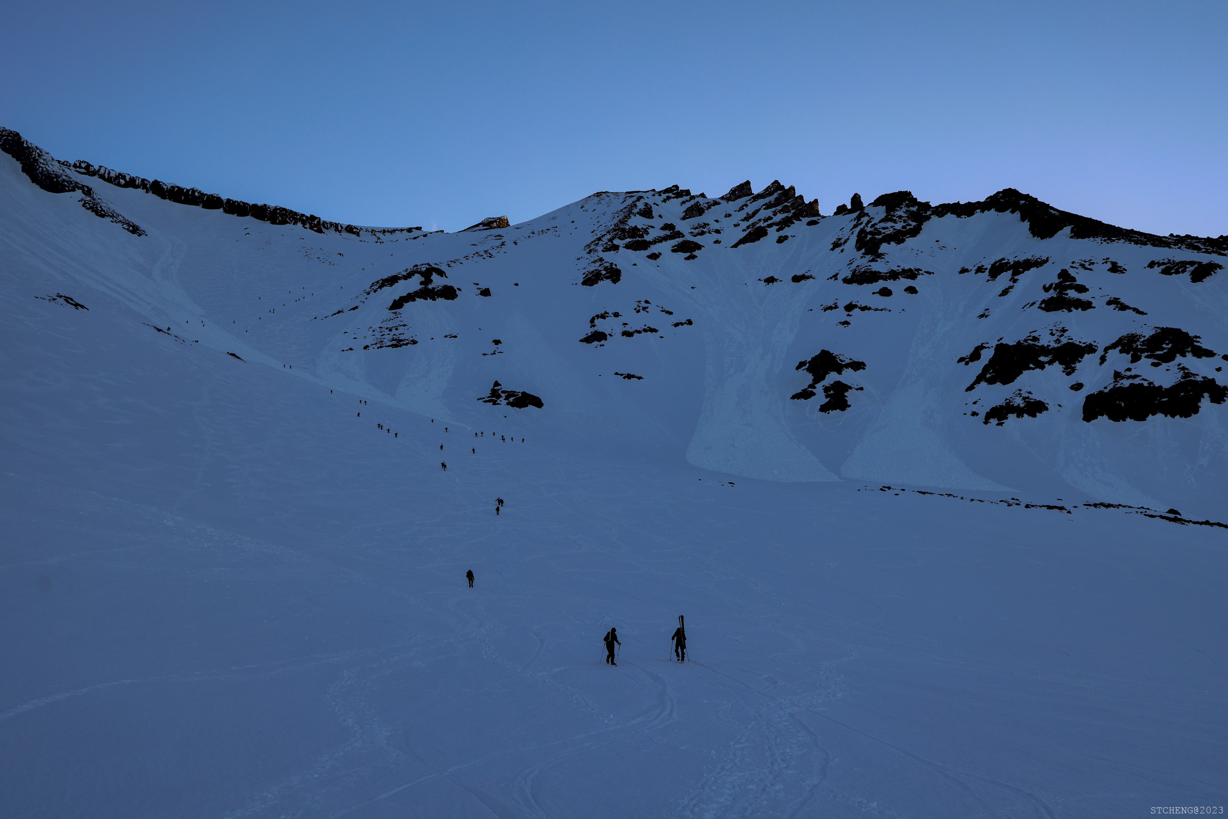 Avalanche Gulch Earns Its Name
