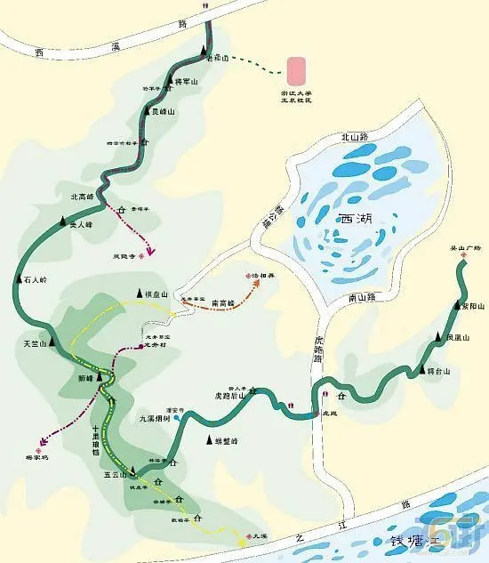 Route Sketch (unknown source)